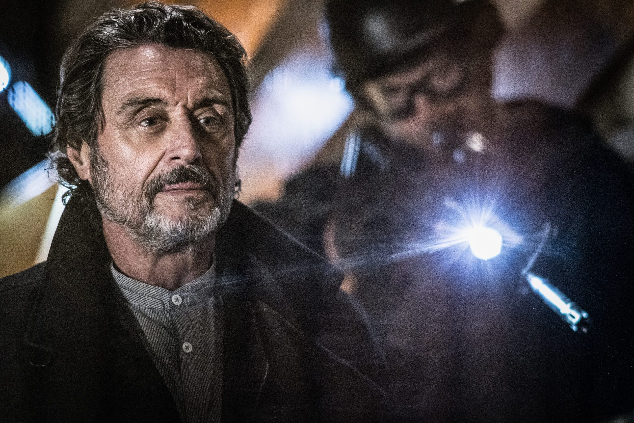 Ian McShane stars as 'Dr. Broom' in Hellboy. Photo Credit: Mark Rogers.