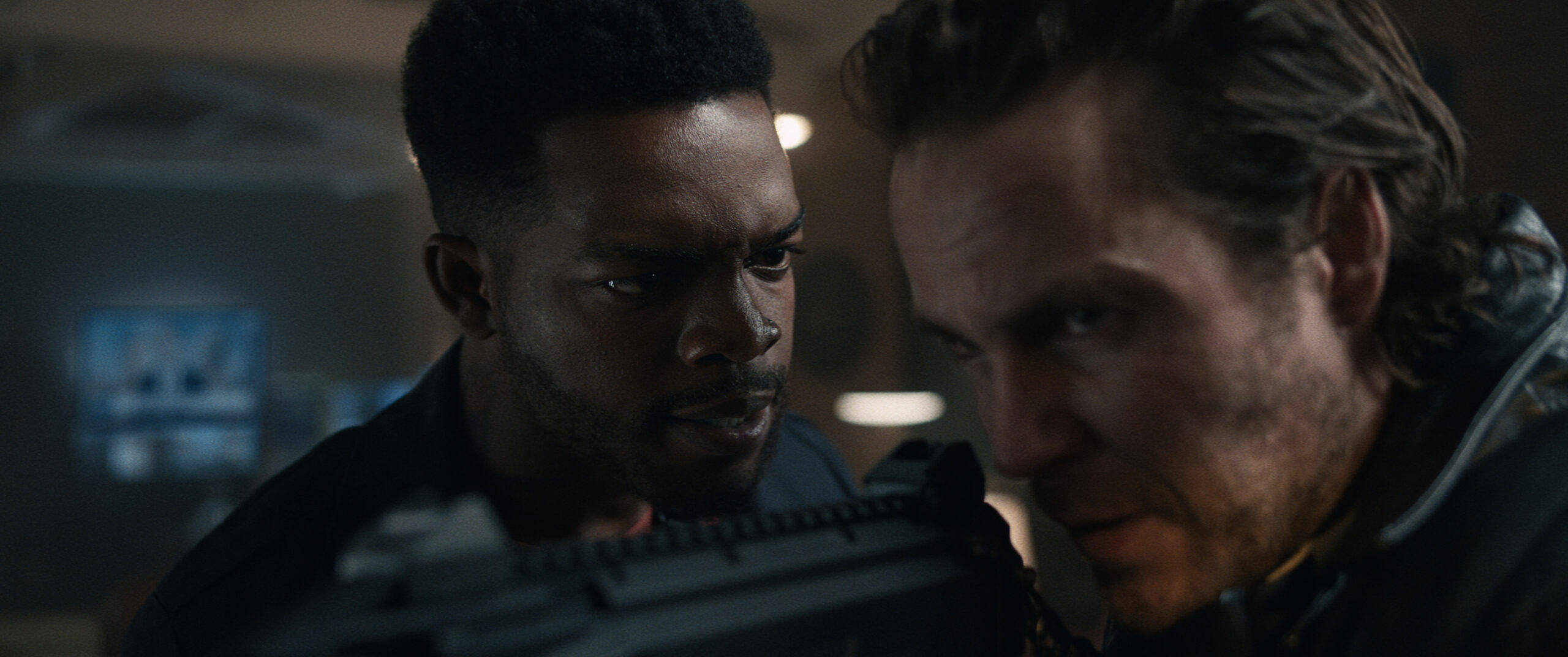 Stephan James and Taylor Kitsch star in 21 BRIDGES
Courtesy of STXfilms